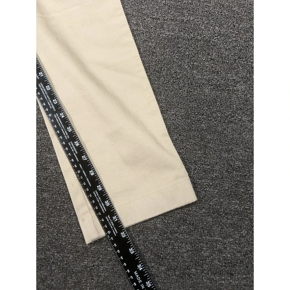 New J Crew Mercantile Pants Men's 32x32 (Fits 34x32) Beige Chino Khaki Slim